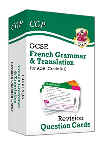GCSE AQA French: Grammar & Translation Revision Question Cards: for the 2024 and 2025 exams (CGP AQA GCSE French) von Coordination Group Publications Ltd (CGP)
